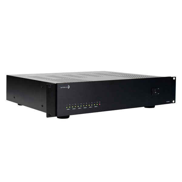 Main product image for Dayton Audio MA1280 8 Input 80W X 12 Channel Class D Amplifier300-775